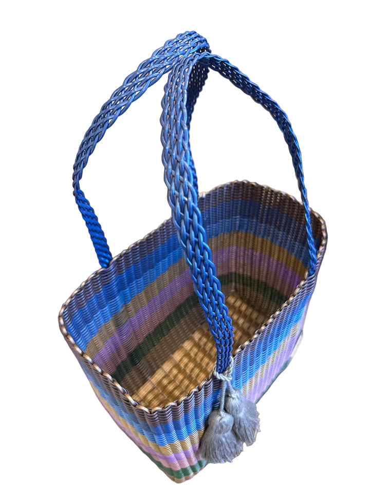 cesta tote ~ medium ~ multicolor stripes