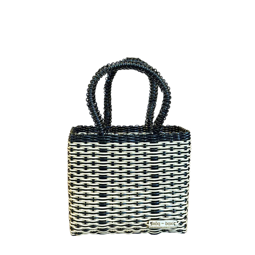 cesta mini ~ basketweave