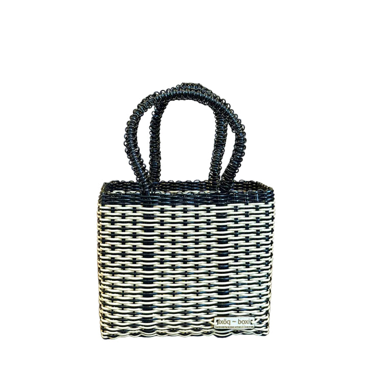 cesta mini ~ basketweave