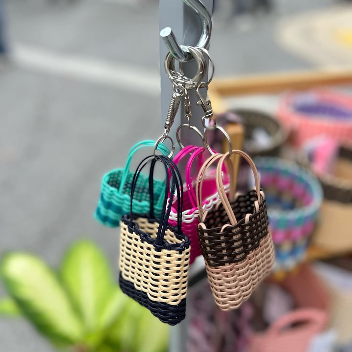 (wholesale) mini cesta key chain