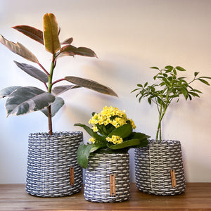 round 'catch all' / planters ~ interweave
