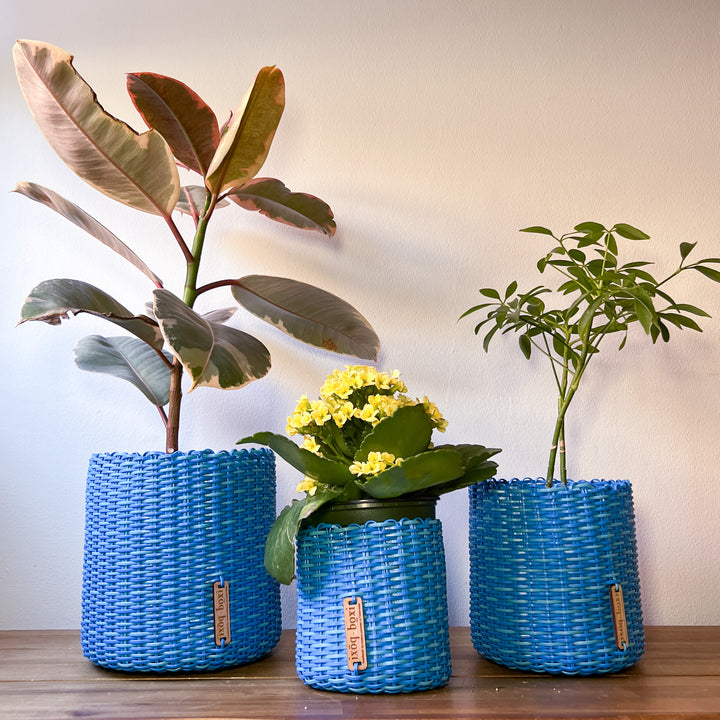 (wholesale) round 'catch all' / planters ~ interweave