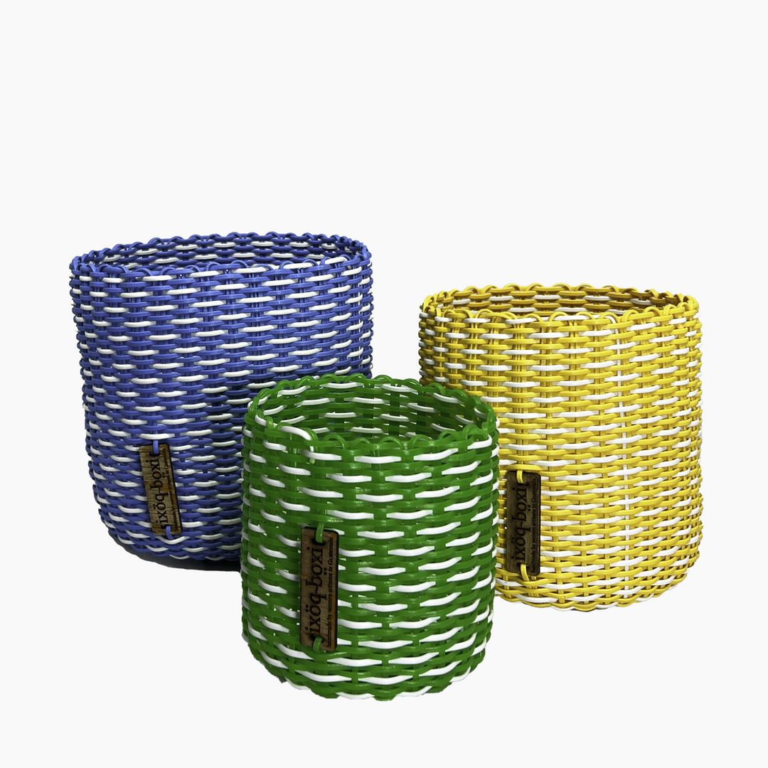 (wholesale) round 'catch all' / planters ~ interweave