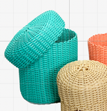 boxi cylindrical nesting containers ~ solids