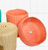 round 'catch all' with lid ~ solids