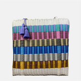 cesta tote ~ ex-large ~ multicolor striped