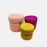 boxi cylindrical nesting containers ~ solids