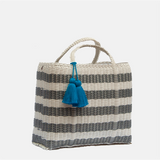 cesta tote ~ medium ~ striped ~ unlined