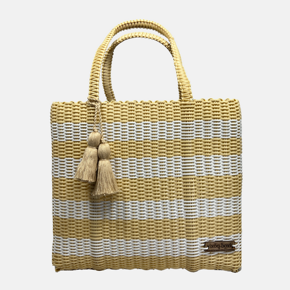 cesta tote ~ medium ~ striped ~ unlined