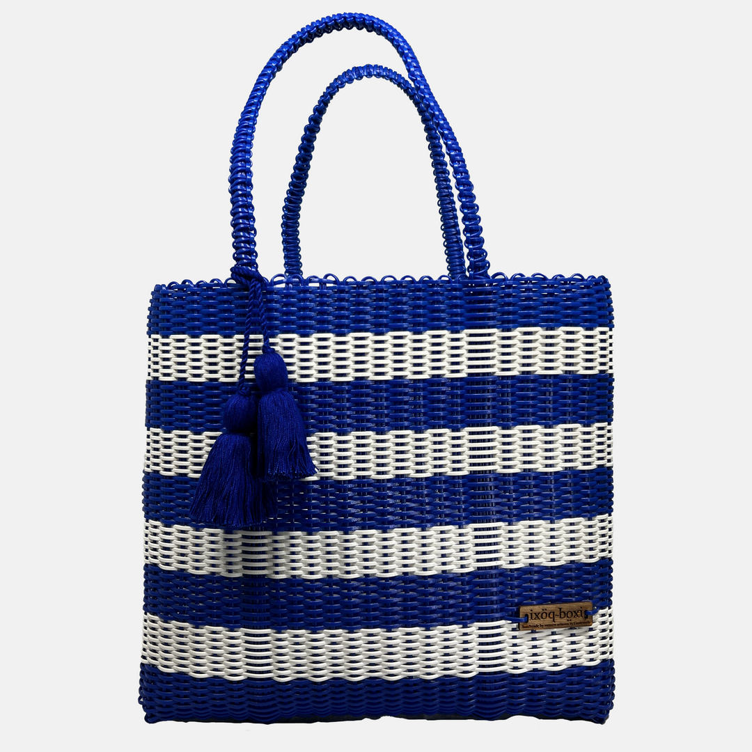 cesta tote ~ medium ~ striped