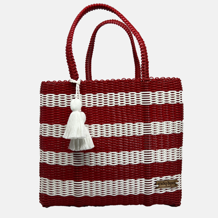 cesta tote ~ medium ~ striped