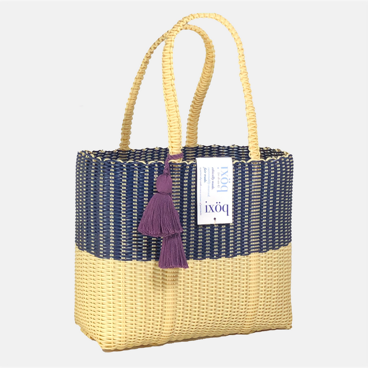 cesta tote ~ medium ~ 2 color block