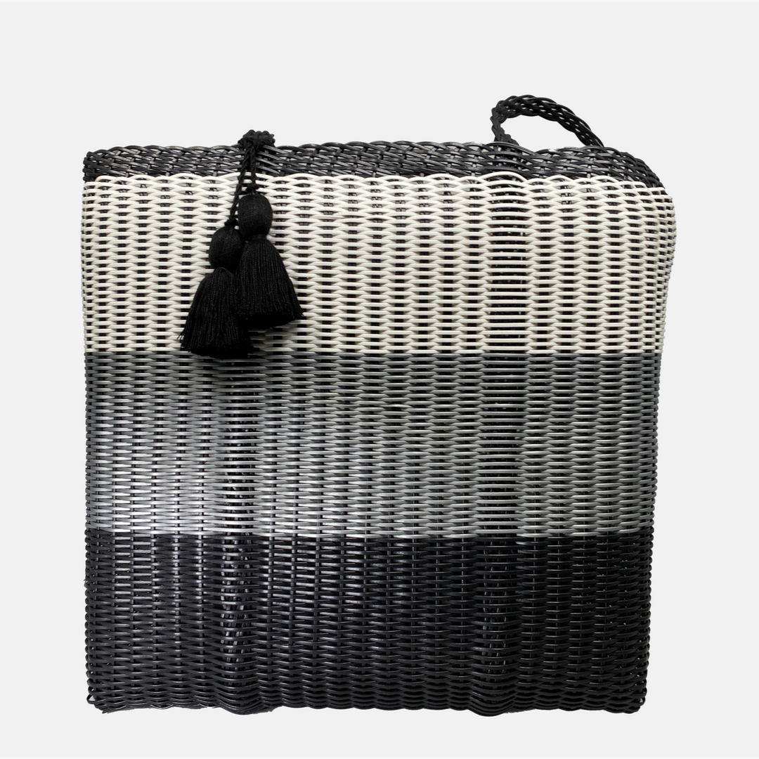 cesta tote ~ ex-large ~ 3 color block