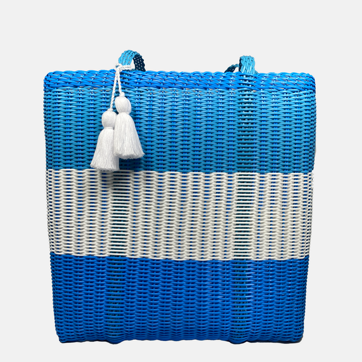 cesta tote ~ ex-large ~ 3 color block