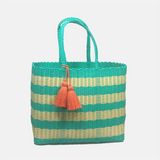 cesta tote ~ medium ~ striped ~ unlined