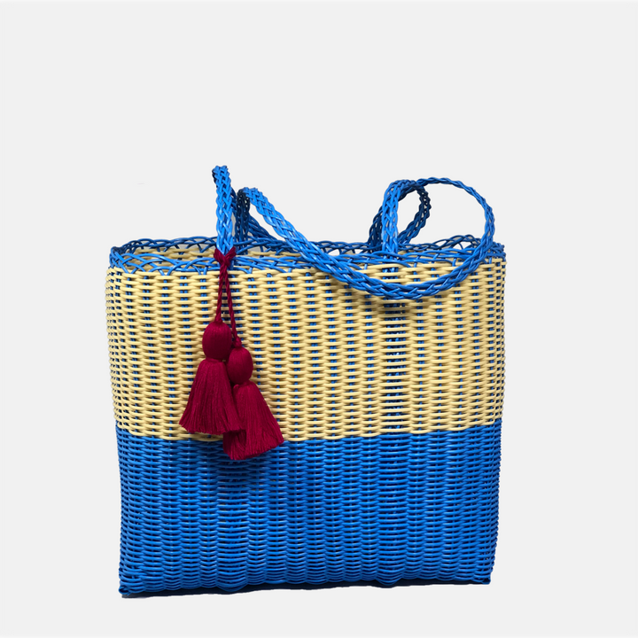 cesta tote ~ medium ~ 2 color block