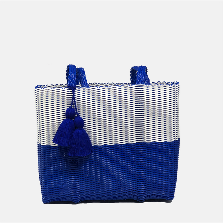 cesta tote ~ medium ~ 2 color block