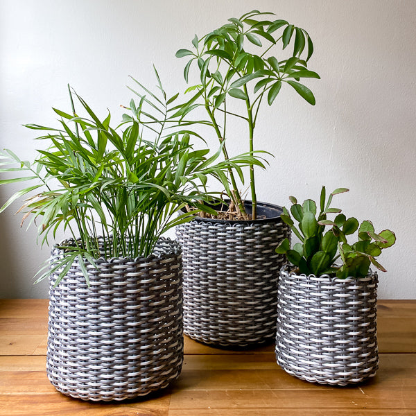 (wholesale) round 'catch all' / planters ~ interweave