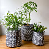 round 'catch all' / planters ~ interweave