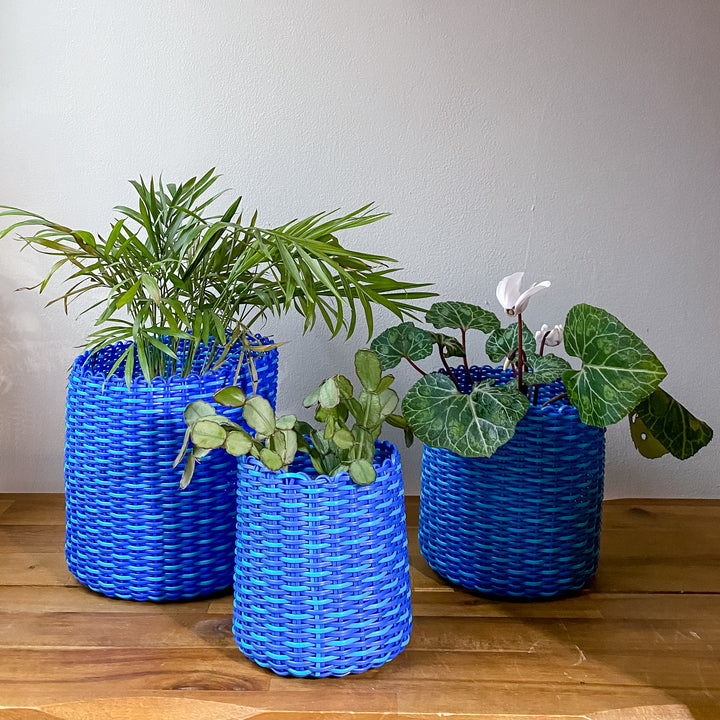 (wholesale) round 'catch all' / planters ~ interweave