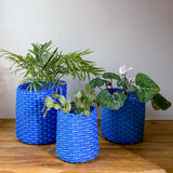 round 'catch all' / planters ~ interweave