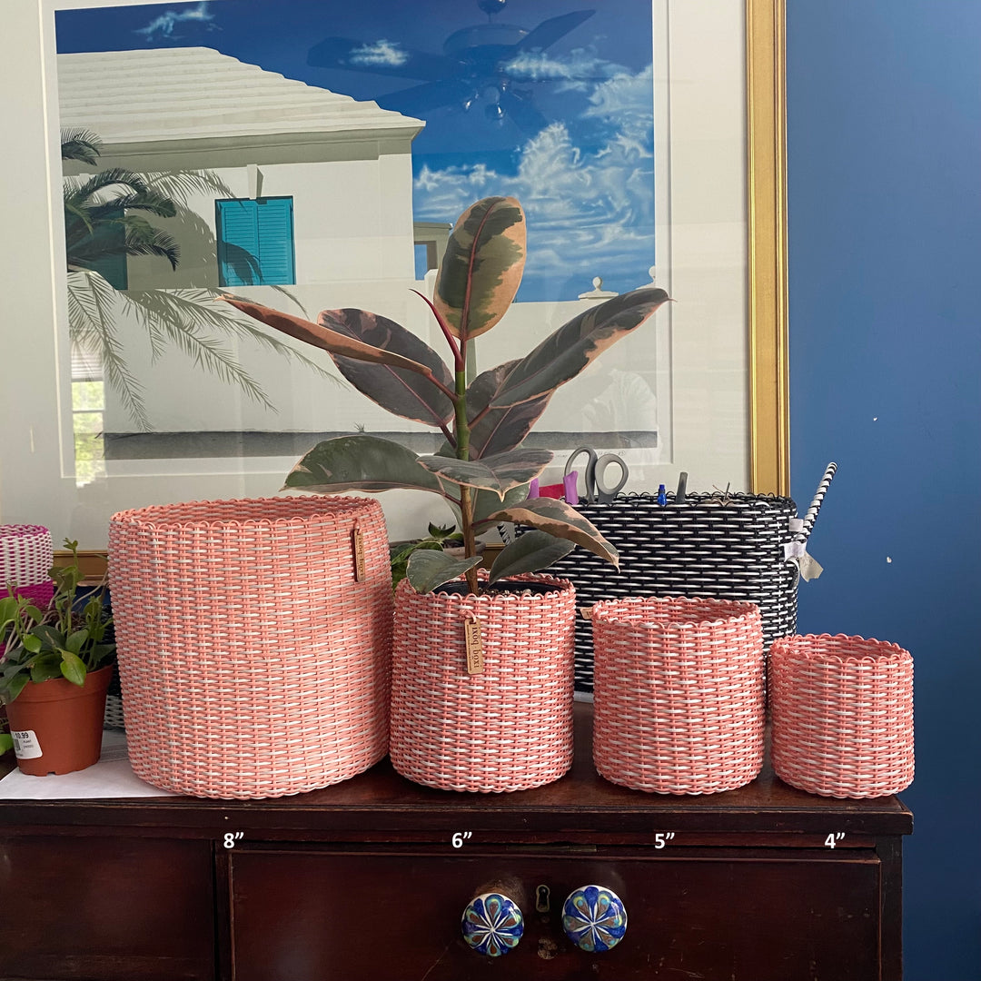 (wholesale) round 'catch all' / planters ~ interweave